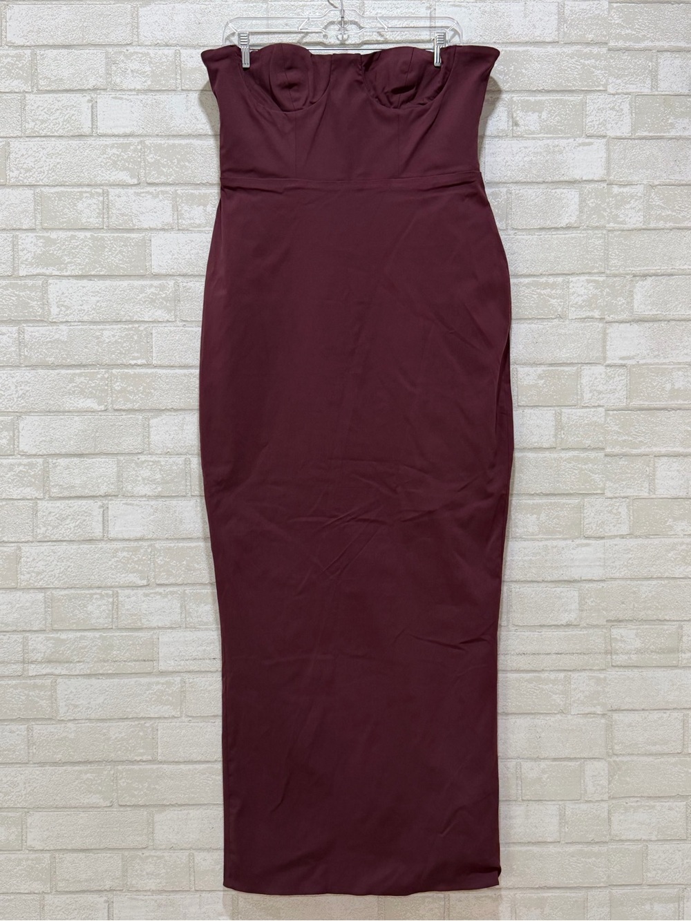 House of CB Grape Strapless Corset Maxi Dress - Sz - L+ - Picture 3 of 13
